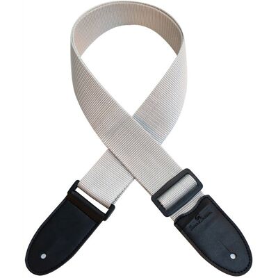 Soundsation Poly Guitar Strap White Soundsation Poly Guitar Strap White