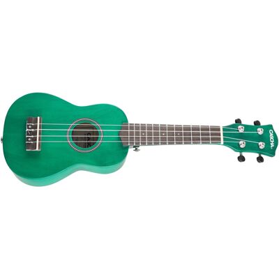 Cascha Hh 3963 Soprano Ukulele Green Set Cascha Hh 3963 Soprano Ukulele Green Set