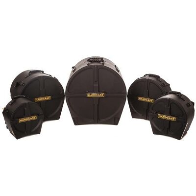 Hardcase Rock Fusion Drum Set Case 2 Hardcase Rock Fusion Drum Set Case 2