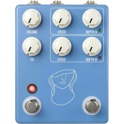 Jhs Pedals Artificial Blonde Madison Cunningham Vibrato Jhs Pedals Artificial Blonde Madison Cunningham Vibrato
