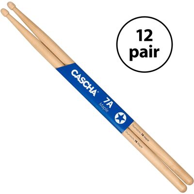 Cascha Drumsticks Pack 7a Maple Cascha Drumsticks Pack 7a Maple