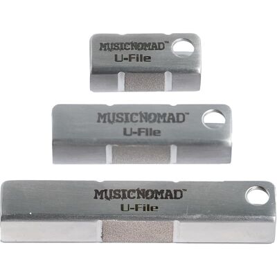 Music Nomad Fret Leveler Diamond U-File 3 Pack Music Nomad Fret Leveler Diamond U-File 3 Pack