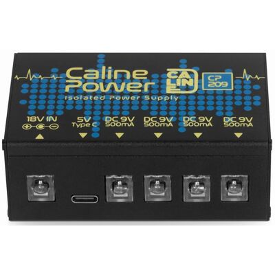 Caline CP-209 Mini Pedal Power - Napájecí zdroj pro efekty Caline CP-209 Mini Pedal Power - Napájecí zdroj pro efekty
