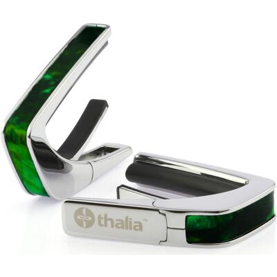 Thalia Shell Collection Green Angel Wing Chrome Thalia Shell Collection Green Angel Wing Chrome