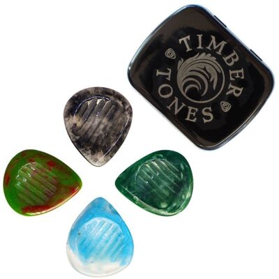 Timber Tones Resin Tones Grip Mixed 4-Pack Tin Timber Tones Resin Tones Grip Mixed 4-Pack Tin
