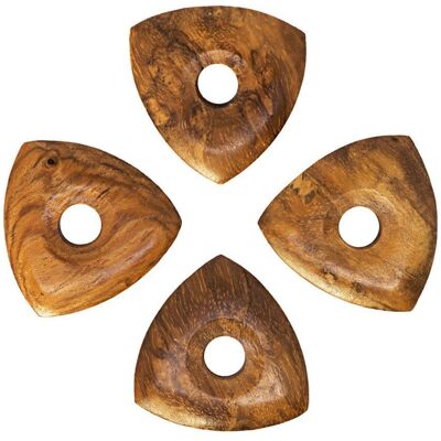Timber Tones Moon Tones Indian Teak 4-Pack Timber Tones Moon Tones Indian Teak 4-Pack