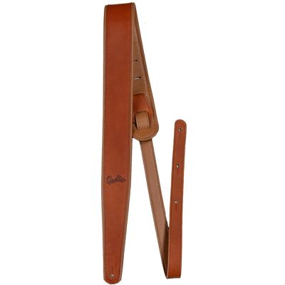 Godin Brown Leather Felt Pad Embossed Godin Brown Leather Felt Pad Embossed