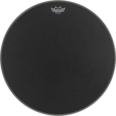 Remo 22" Powerstroke 3 Black Suede Remo 22" Powerstroke 3 Black Suede