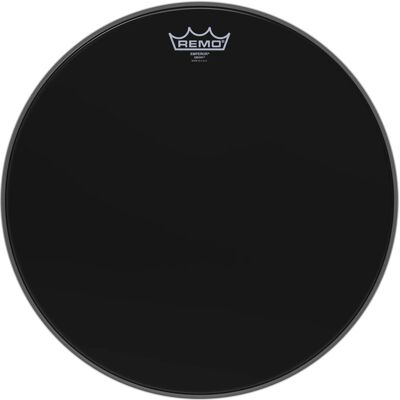 Remo 16" Emperor Ebony Remo 16" Emperor Ebony