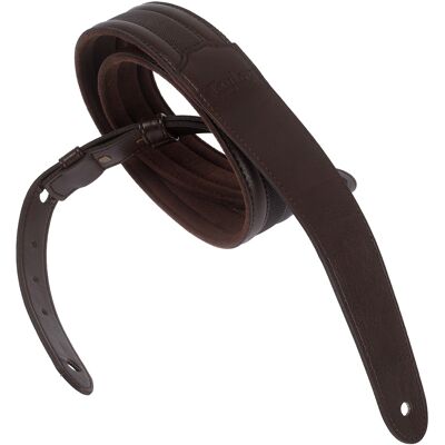Taylor Taylor Slim Vegan Leather Strap Chocolate Brown Taylor Taylor Slim Vegan Leather Strap Chocolate Brown