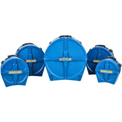 Hardcase Fusion Drum Set Case Dark Blue Hardcase Fusion Drum Set Case Dark Blue