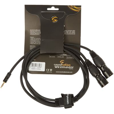 Soundsation WM-MJ2XLR15 - 1,5m audio kabel s XLR a Jack Soundsation WM-MJ2XLR15 - 1,5m audio kabel s XLR a Jack
