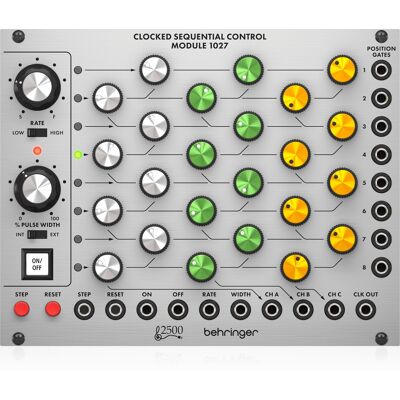 Behringer Clocked Sequential Control Module 1027 Behringer Clocked Sequential Control Module 1027