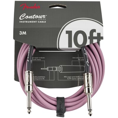 Fender Contour 10' Cable Bgm Fender Contour 10' Cable Bgm