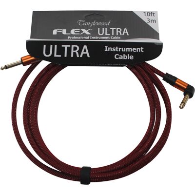Tanglewood Flex Ultra Cable Merlot 3 M Angled Tanglewood Flex Ultra Cable Merlot 3 M Angled