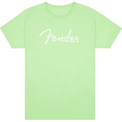 Fender Spaghetti Logo T-Shirt Surf Green L Fender Spaghetti Logo T-Shirt Surf Green L