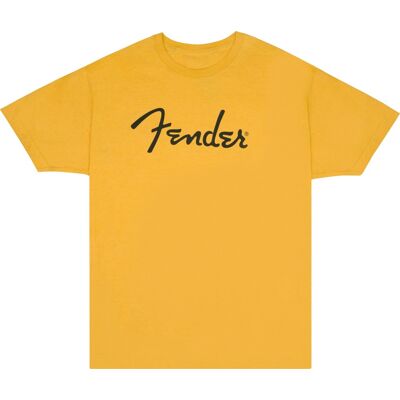 Fender Spaghetti Logo T-Shirt Butterscotch Blonde Xl Fender Spaghetti Logo T-Shirt Butterscotch Blonde Xl