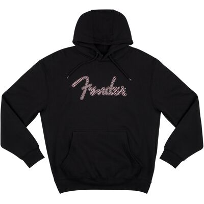 Fender Spaghetti Logo Wavy Checker Hoodie Pink Xl Fender Spaghetti Logo Wavy Checker Hoodie Pink Xl