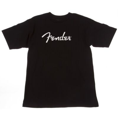 Fender Spaghetti Logo T-Shirt Black M Fender Spaghetti Logo T-Shirt Black M