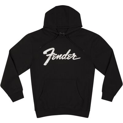 Fender Logo Date Back Hoodie Black Xxl Fender Logo Date Back Hoodie Black Xxl