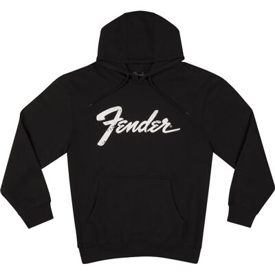Fender Logo Date Back Hoodie Black Xl Fender Logo Date Back Hoodie Black Xl
