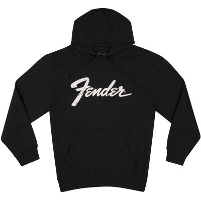 Fender Logo Date Back Hoodie Black M Fender Logo Date Back Hoodie Black M