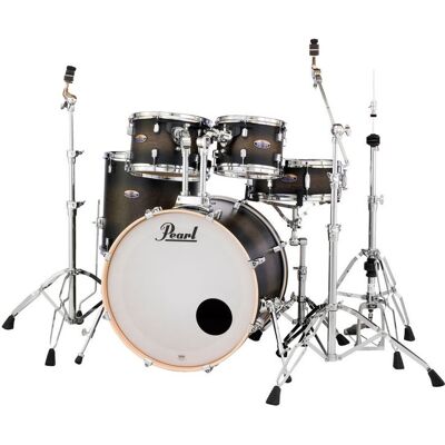 Pearl Dmp Decade Satin Black Burst Rock Set Pearl Dmp Decade Satin Black Burst Rock Set