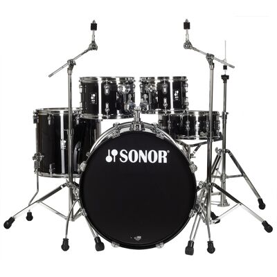 Sonor Aq1 Piano Black Stage Set Sonor Aq1 Piano Black Stage Set