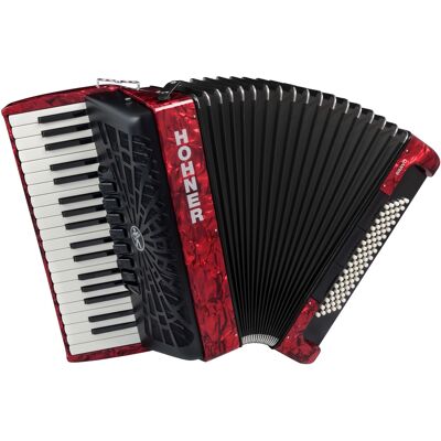 Hohner Bravo Iii 80 Red Silent Key Hohner Bravo Iii 80 Red Silent Key