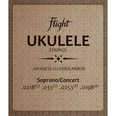 Flight Fluorocarbon Ukulele Strings Soprano/concert Flight Fluorocarbon Ukulele Strings Soprano/concert