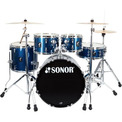 Sonor Aqx Stage Set Blue Ocean Sparkle Sonor Aqx Stage Set Blue Ocean Sparkle