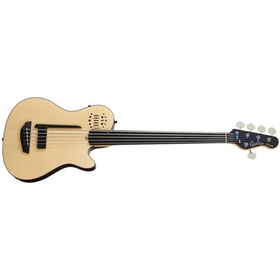 Godin A5 Ultra Natural Fretless A/e With Bag Godin A5 Ultra Natural Fretless A/e With Bag