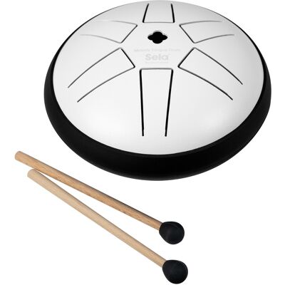 Sela 5,5" Melody Tongue Drum White Sela 5,5" Melody Tongue Drum White
