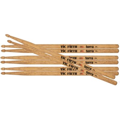 Vic Firth P7at4pk American Classic Terra Series 4pr Value Pack Vic Firth P7at4pk American Classic Terra Series 4pr Value Pack