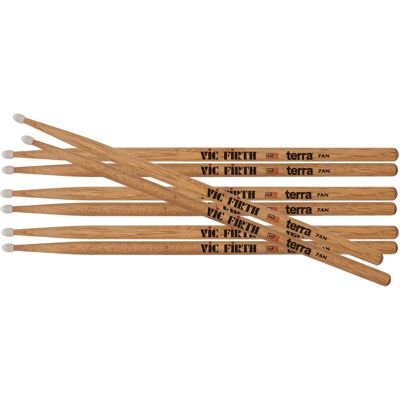 Vic Firth P7atn4pk American Classic Terra Series 4pr Value Pack Vic Firth P7atn4pk American Classic Terra Series 4pr Value Pack