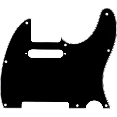 Fender Pickguard Telecaster 8-Hole Mount Black 3-Ply Fender Pickguard Telecaster 8-Hole Mount Black 3-Ply