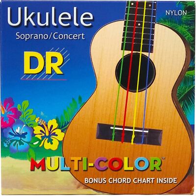 Dr Strings Umcsc Multi-Color Soprano/concert Strings Dr Strings Umcsc Multi-Color Soprano/concert Strings
