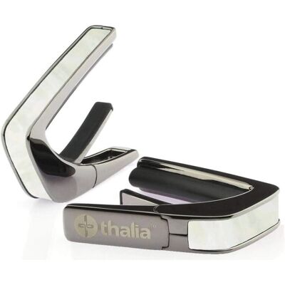 Thalia Shell Collection White Mop Black Chrome Thalia Shell Collection White Mop Black Chrome