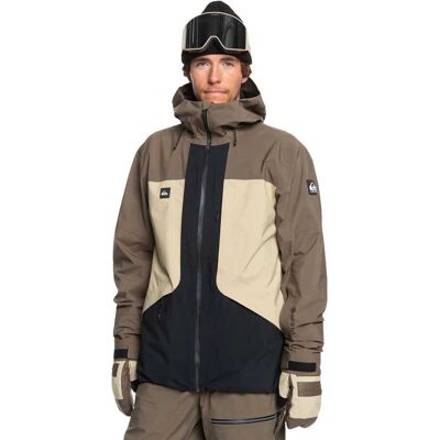 Quiksilver FOREVER STRETCH GORETEX JACKET CANTEEN M Quiksilver FOREVER STRETCH GORETEX JACKET CANTEEN M