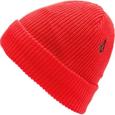 Volcom SWEEP LINED BEANIE CRIMSON One Size Volcom SWEEP LINED BEANIE CRIMSON One Size