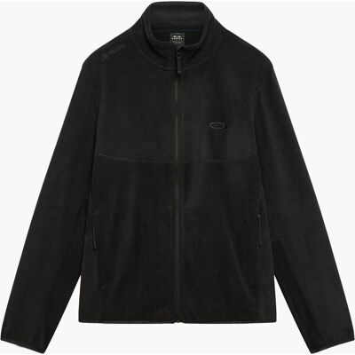 Oakley CANOPY POLAR ZIP SWEATSHIRT PITCH BLACK M Oakley CANOPY POLAR ZIP SWEATSHIRT PITCH BLACK M
