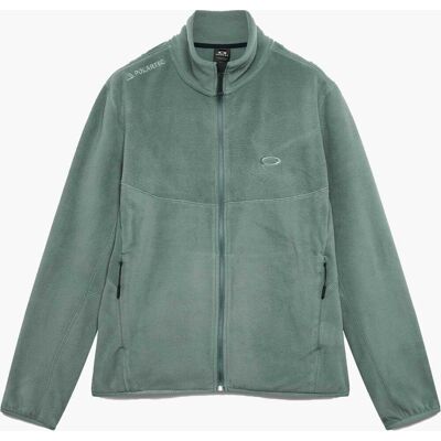 Oakley CANOPY POLAR ZIP SWEATSHIRT AVIATOR GREEN M Oakley CANOPY POLAR ZIP SWEATSHIRT AVIATOR GREEN M