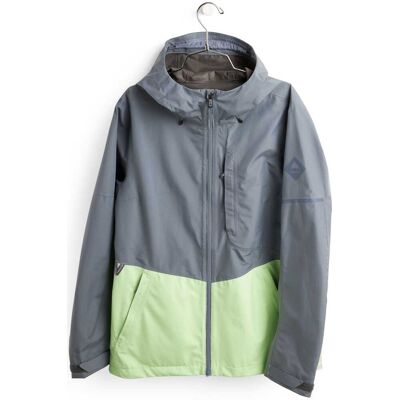 Burton GORETEX MULTIPATH SHELL FOLKSTONE GRAY PARADISE GREEN S Burton GORETEX MULTIPATH SHELL FOLKSTONE GRAY PARADISE GREEN S