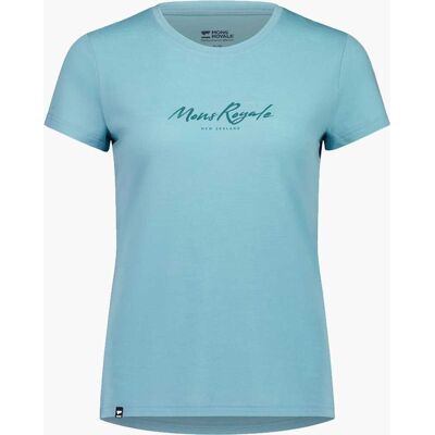 Base MONS ROYALE WMN ICON TEE LIGHT TEAL S Base MONS ROYALE WMN ICON TEE LIGHT TEAL S