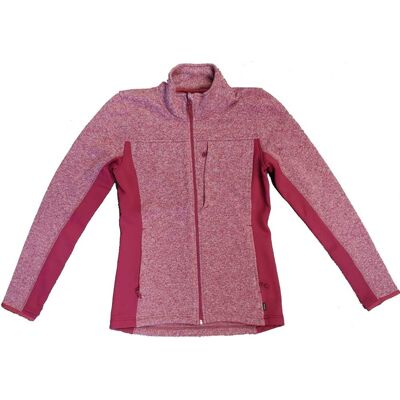 Burton MINXY PERFORMANCE FULLZIP SPICED PLUM HEATHER S Burton MINXY PERFORMANCE FULLZIP SPICED PLUM HEATHER S