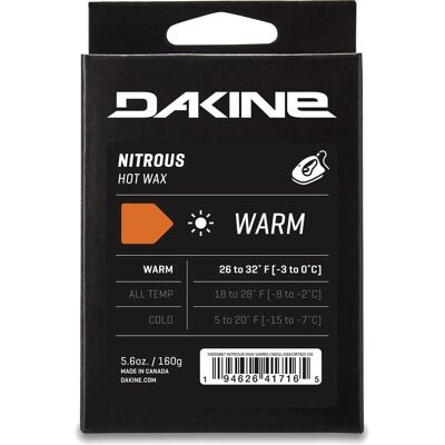 Teplá vosk Nitrous od Dakine - Černá - 160g - Vosky na lyže a snowboard Teplá vosk Nitrous od Dakine - Černá - 160g - Vosky na lyže a snowboard