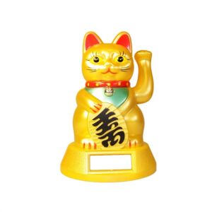 Ancient Wisdom Kočka štěstí Maneki Neko - solární