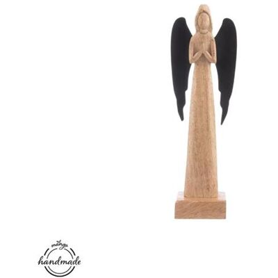 Anděl z mangového dřeva ORION 27cm Anděl z mangového dřeva ORION 27cm