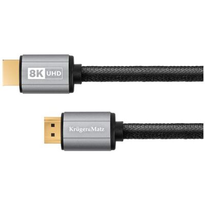 Kabel KRUGER & MATZ KM1265 HDMI 2.1 8K 1,8m Kabel KRUGER & MATZ KM1265 HDMI 2.1 8K 1,8m