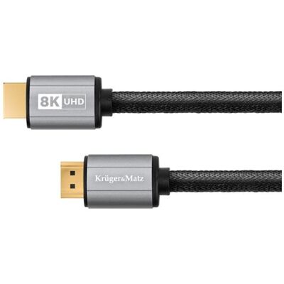 Kabel KRUGER & MATZ KM1264 HDMI 2.1 8K 0,9m Kabel KRUGER & MATZ KM1264 HDMI 2.1 8K 0,9m